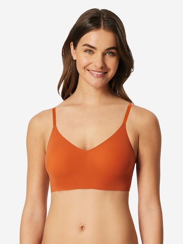 SCHIESSER Bustier Bustier ' Invisible Soft Padded ' in Orange: Vorderseite