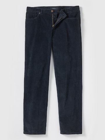 Hiltl Regular Pants 'Dean - Casual Corduroy' in Blue: front