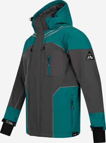 Rock Creek Outdoorjacke in Grau: predná strana