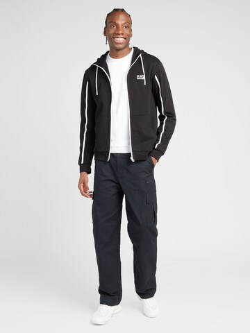 EA7 Emporio Armani Sweat jacket in Black