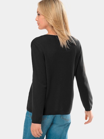 Goldner Knit Cardigan in Black