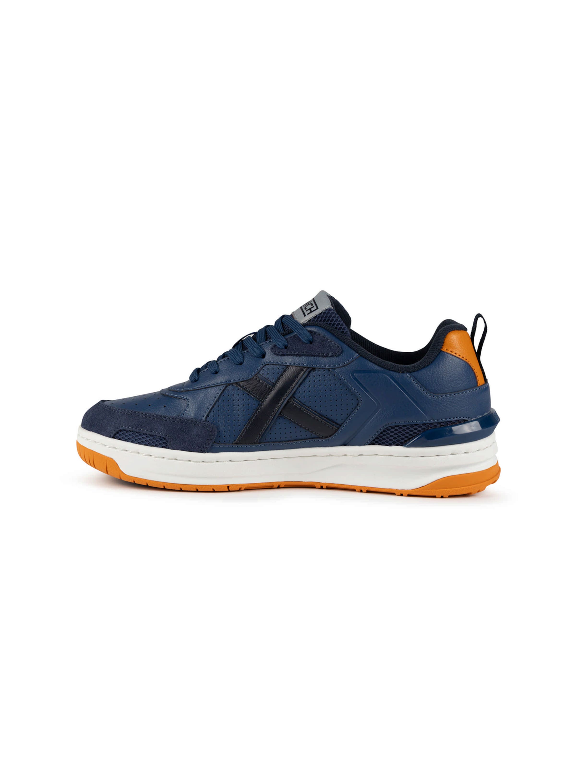 MUNICH Platform trainers 'Pivot' in Blue: front