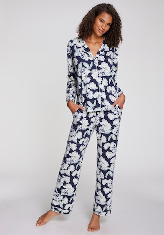 Pyjama LASCANA en bleu : devant