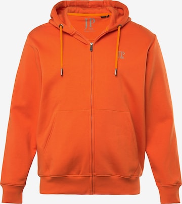 JP1880 Sweatvest in Oranje: voorkant