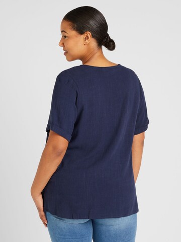 EVOKED T-Shirt 'FILIA' in Blau