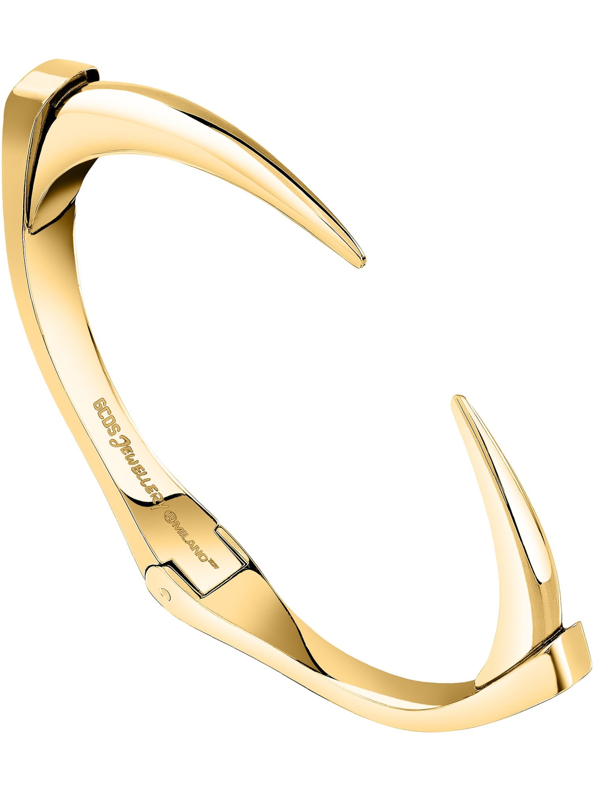 GCDS Armband in Gelb: Vorderseite