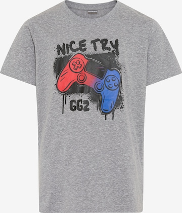 Kidsworld Shirt in Grey: front