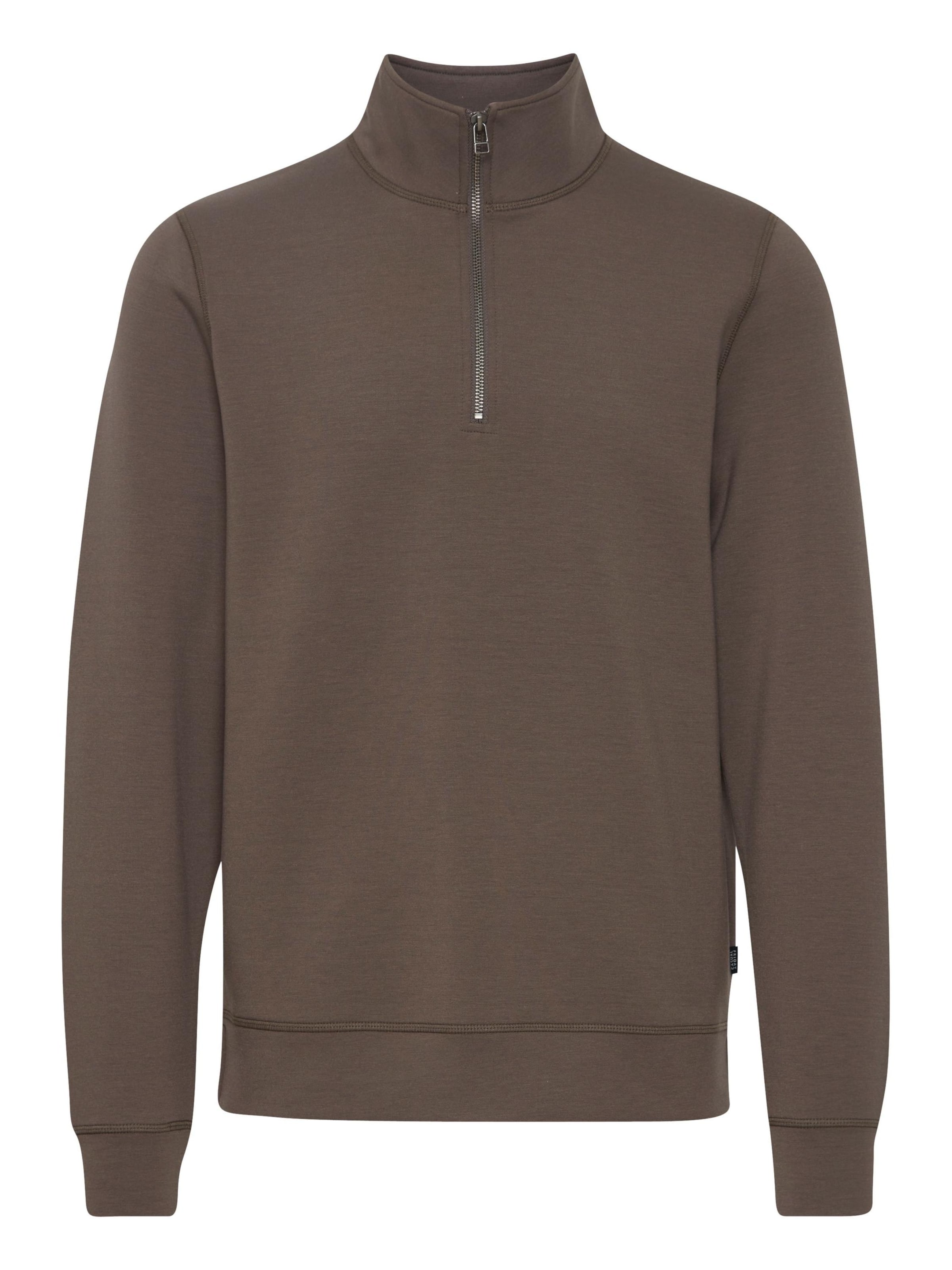 Casual Friday Sweatshirt 'Sebastian' in Brown: front
