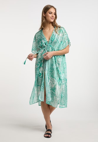 Rochie de plaja de la IZIA pe verde