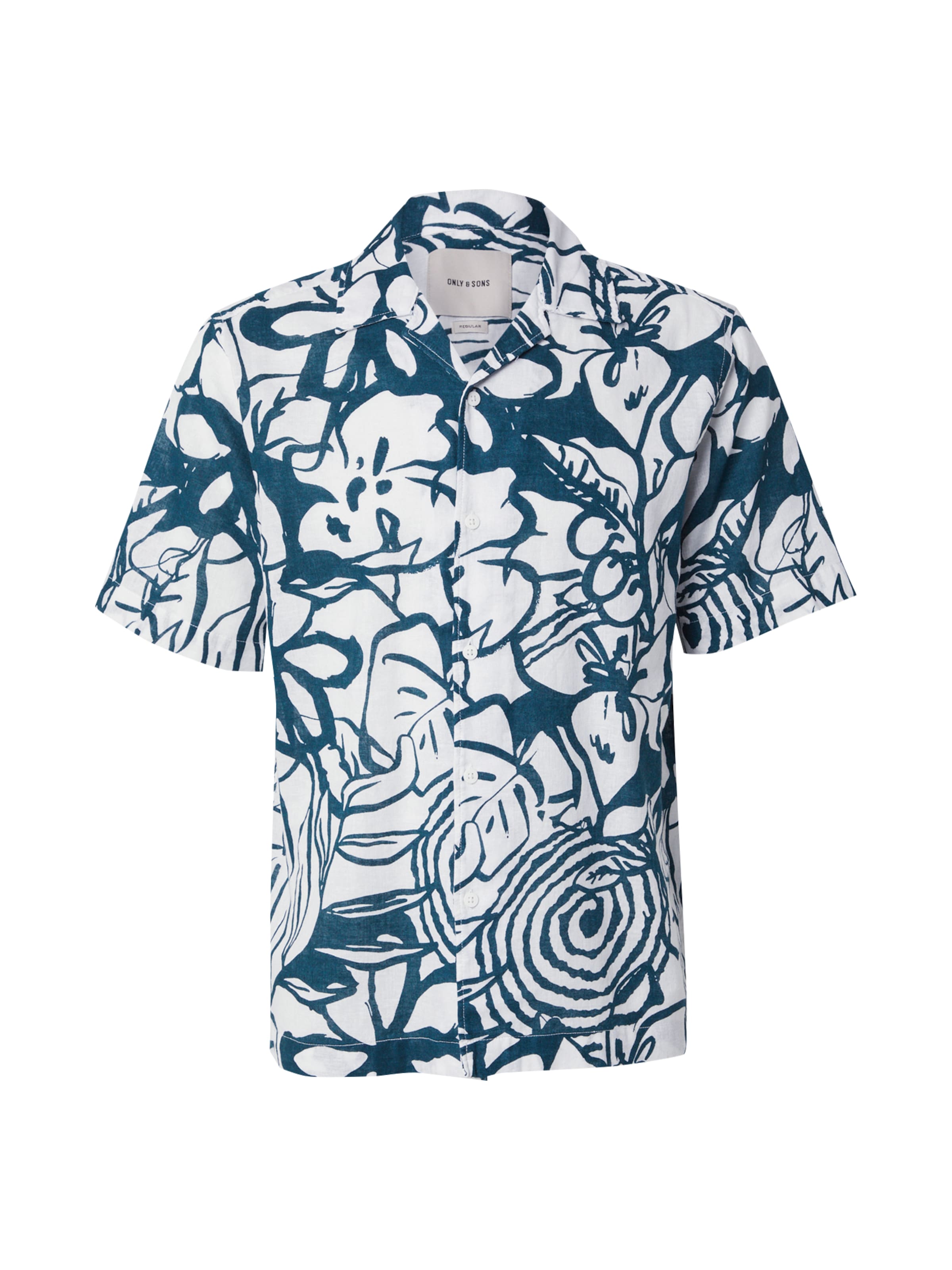 Only & Sons Košile 'ONSCAIDEN' – bílá: přední strana