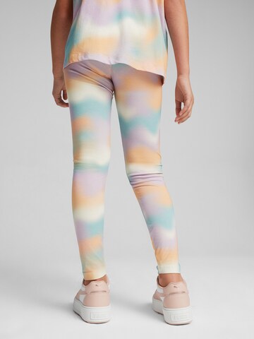 PUMA Skinny Leggings 'ESS SUMMER DAZE' in Orange
