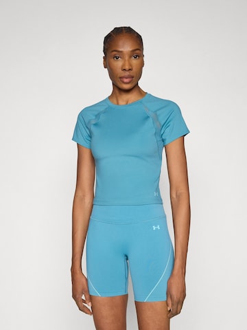 UNDER ARMOUR Функционална тениска 'Motion' в синьо: отпред