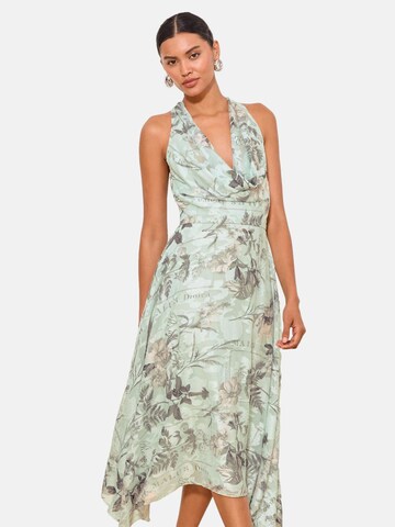 Lipsy - Vestido de verano en verde: frente