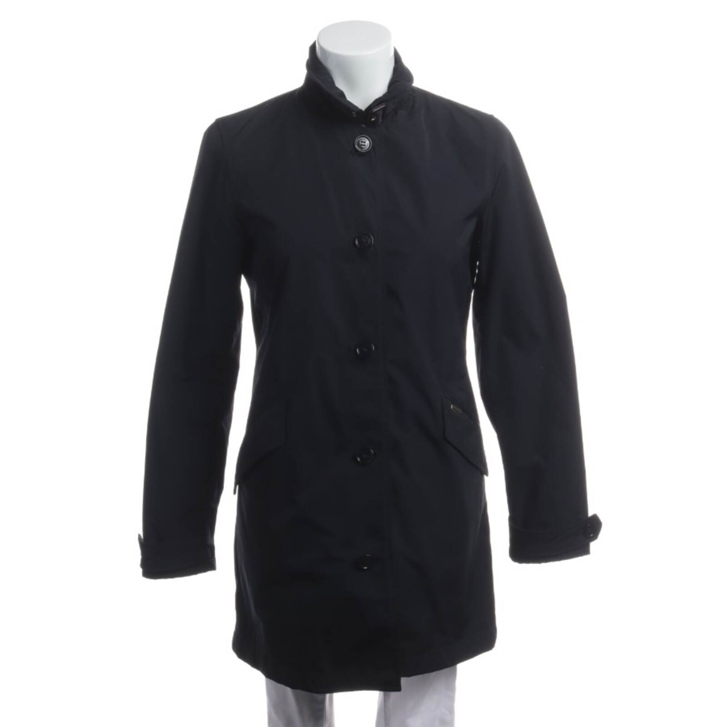 Woolrich Übergangsjacke M in Blau: Vorderseite