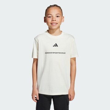 ADIDAS SPORTSWEAR Функциональная футболка в Белый: спереди