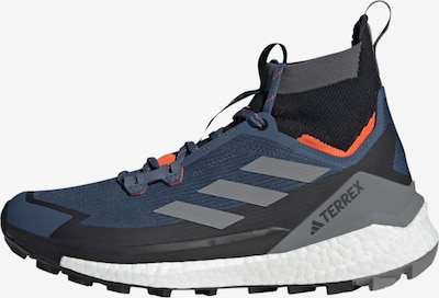 ADIDAS TERREX Boots 'Free Hiker 2.0' in de kleur Marine / Grijs / Oranje / Zwart, Productweergave