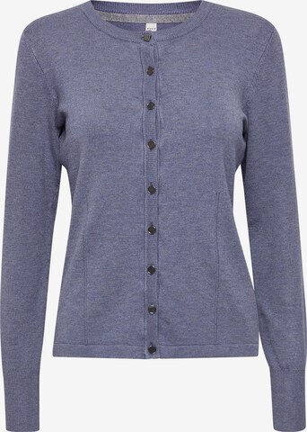 Cardigan 'Sara' PULZ Jeans en bleu : devant