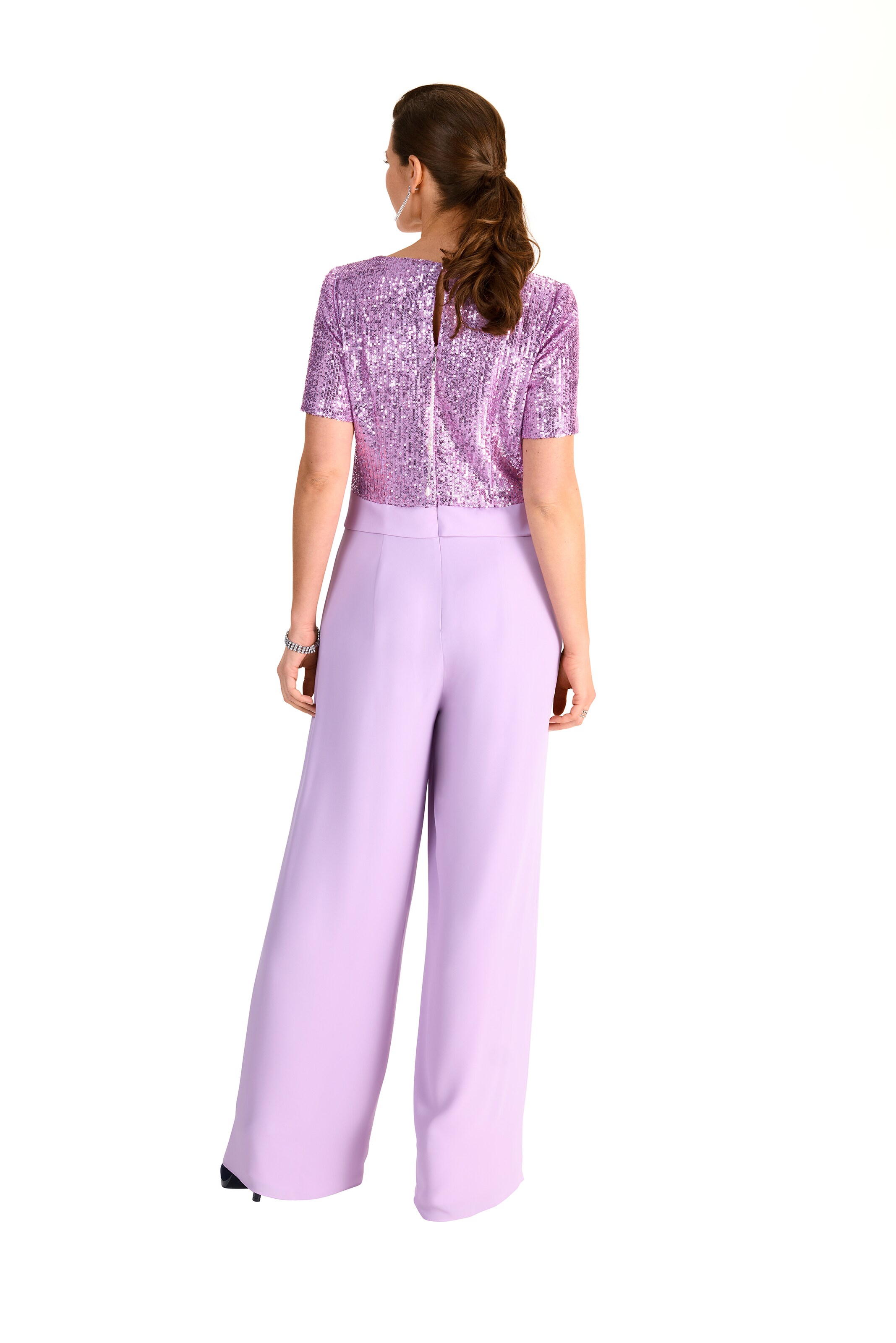 HERMANN LANGE Collection Jumpsuit in Purple