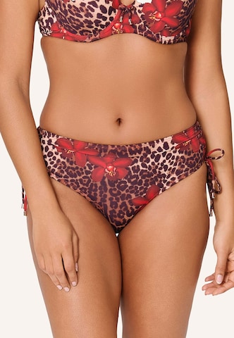 Slip bikini di LingaDore in marrone: frontale