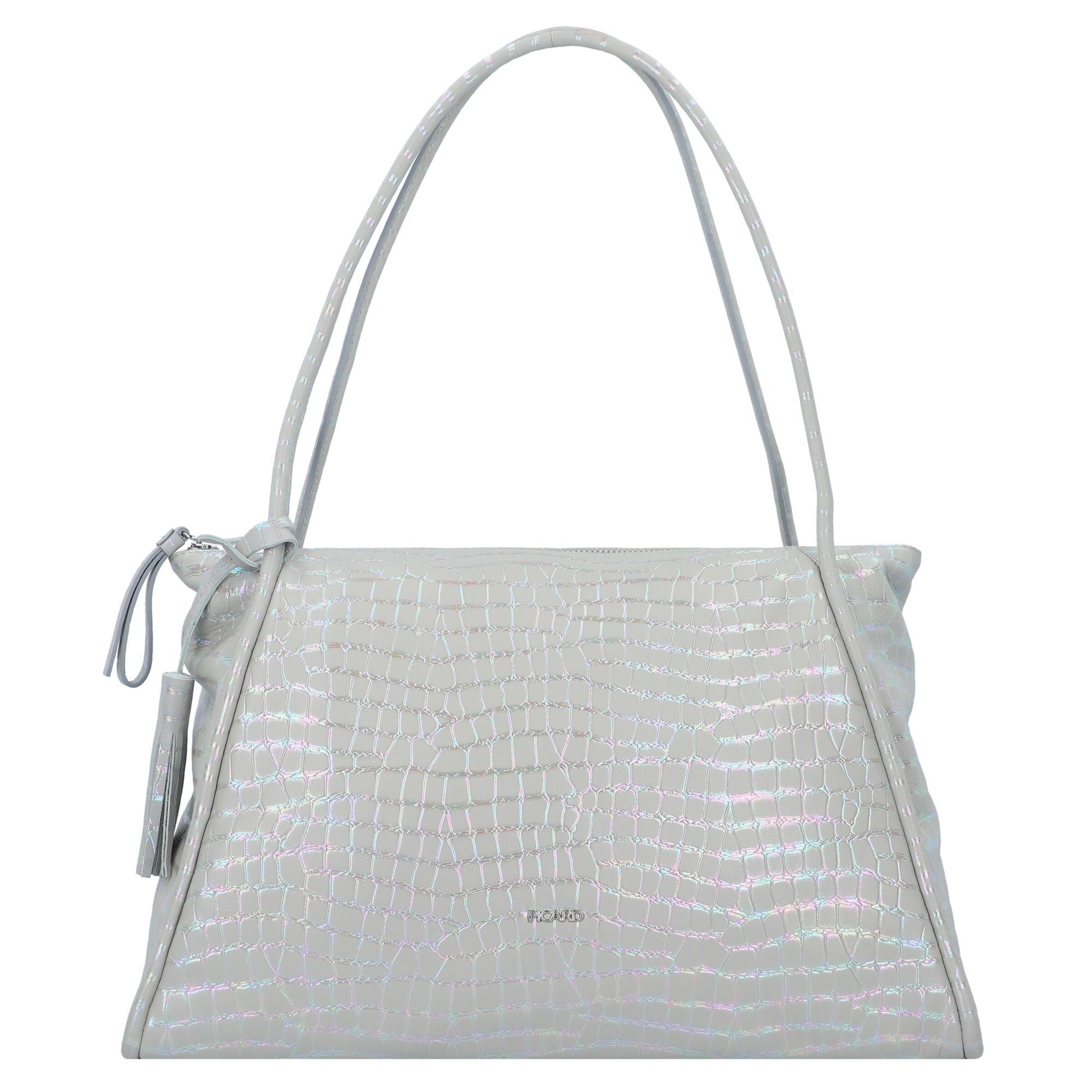 Picard Shopper 'Mermaid' in Grey: front