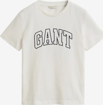 GANT - Camisa em branco: frente