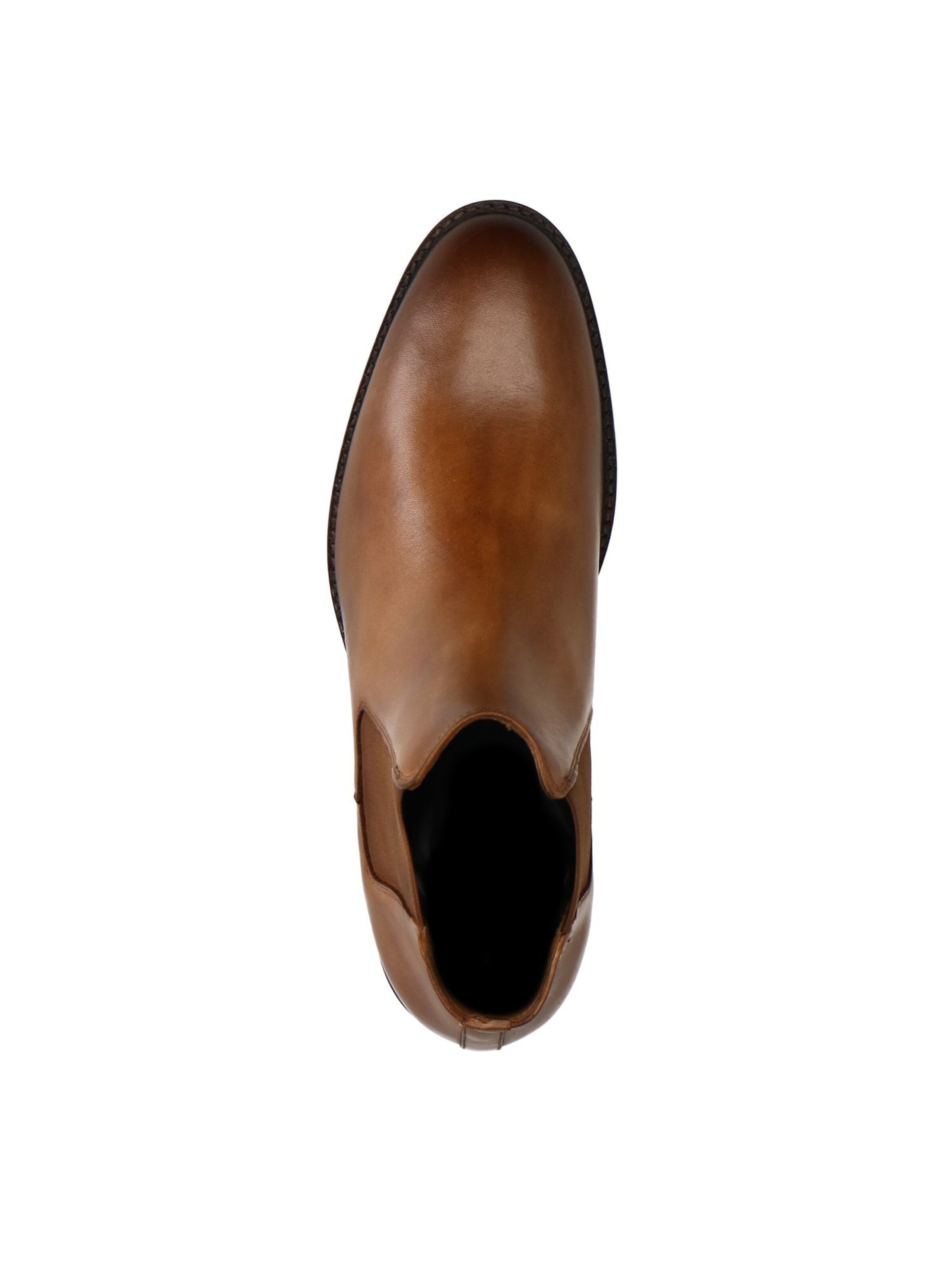 MANFIELD Chelsea-Boots in Braun