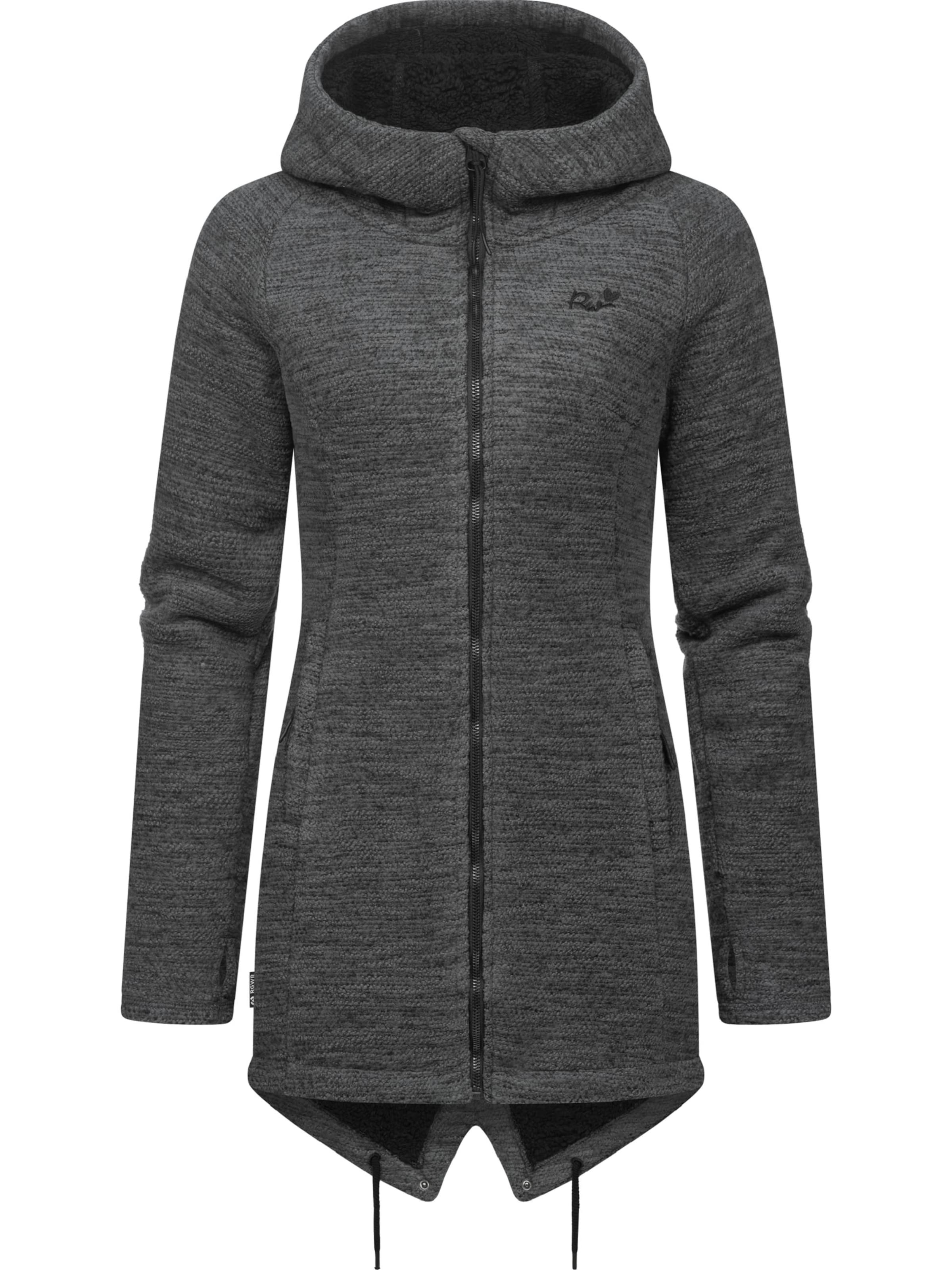 Ragwear Jopa na zadrgo 'Wingi' | siva barva
