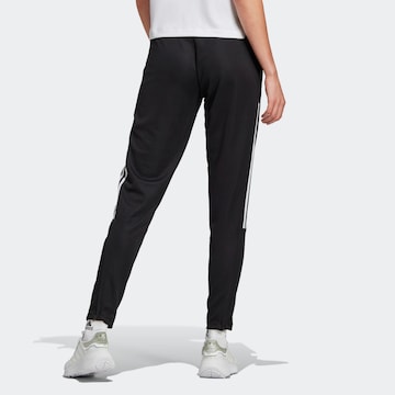 ADIDAS SPORTSWEAR Tapered Workout Pants in Black