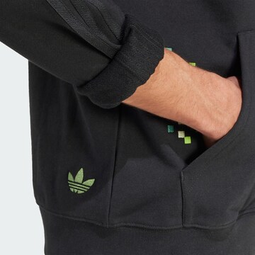 ADIDAS ORIGINALS Sweatshirt 'Аdidas Originals x Minecraft' in Black