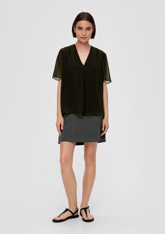 Chemisier s.Oliver BLACK LABEL en noir
