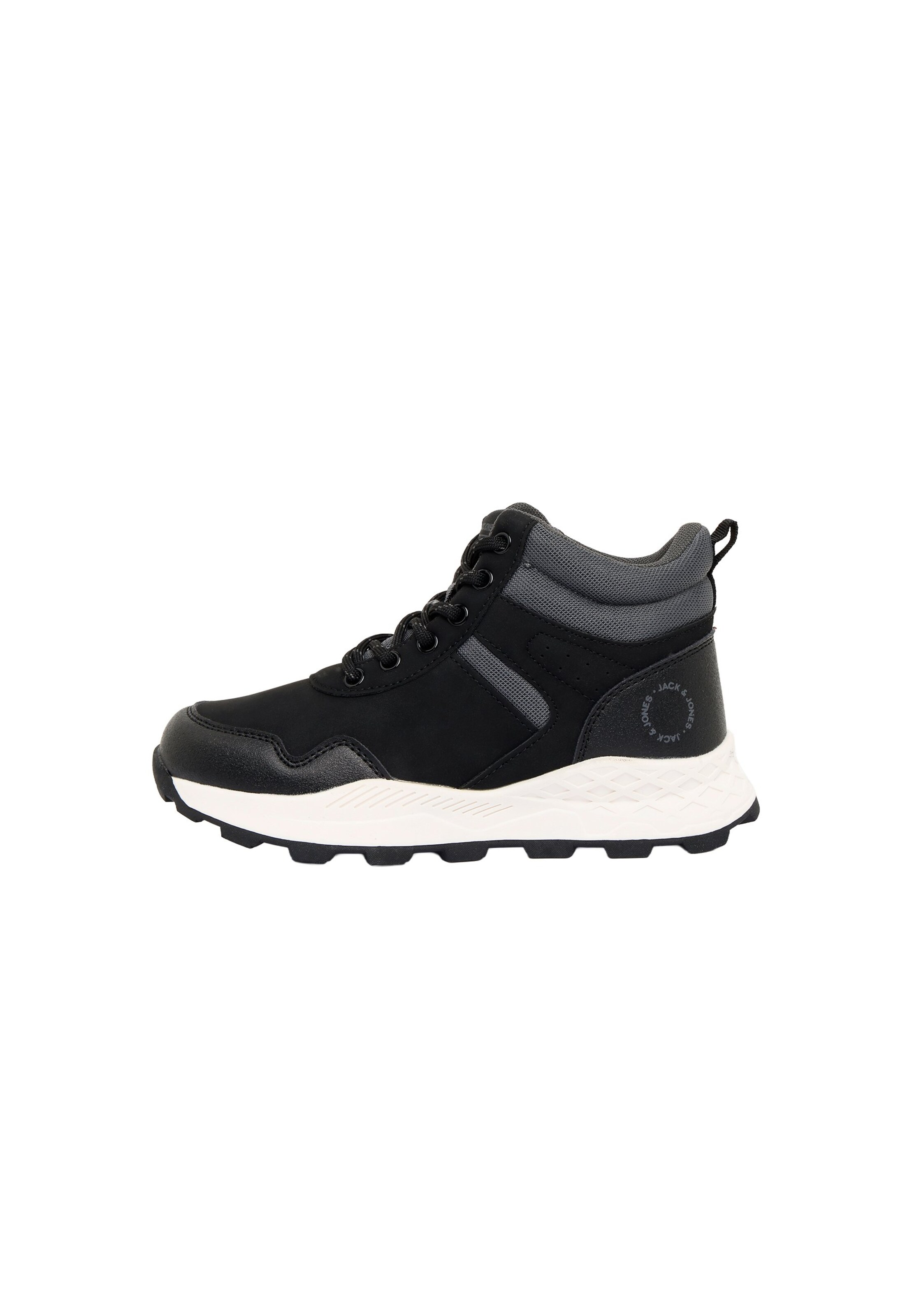 Cizme 'JFWTREK' de la Jack & Jones Junior pe negru: față