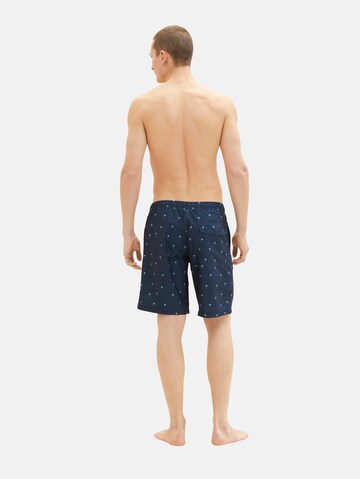 TOM TAILOR Badeshorts in Blau