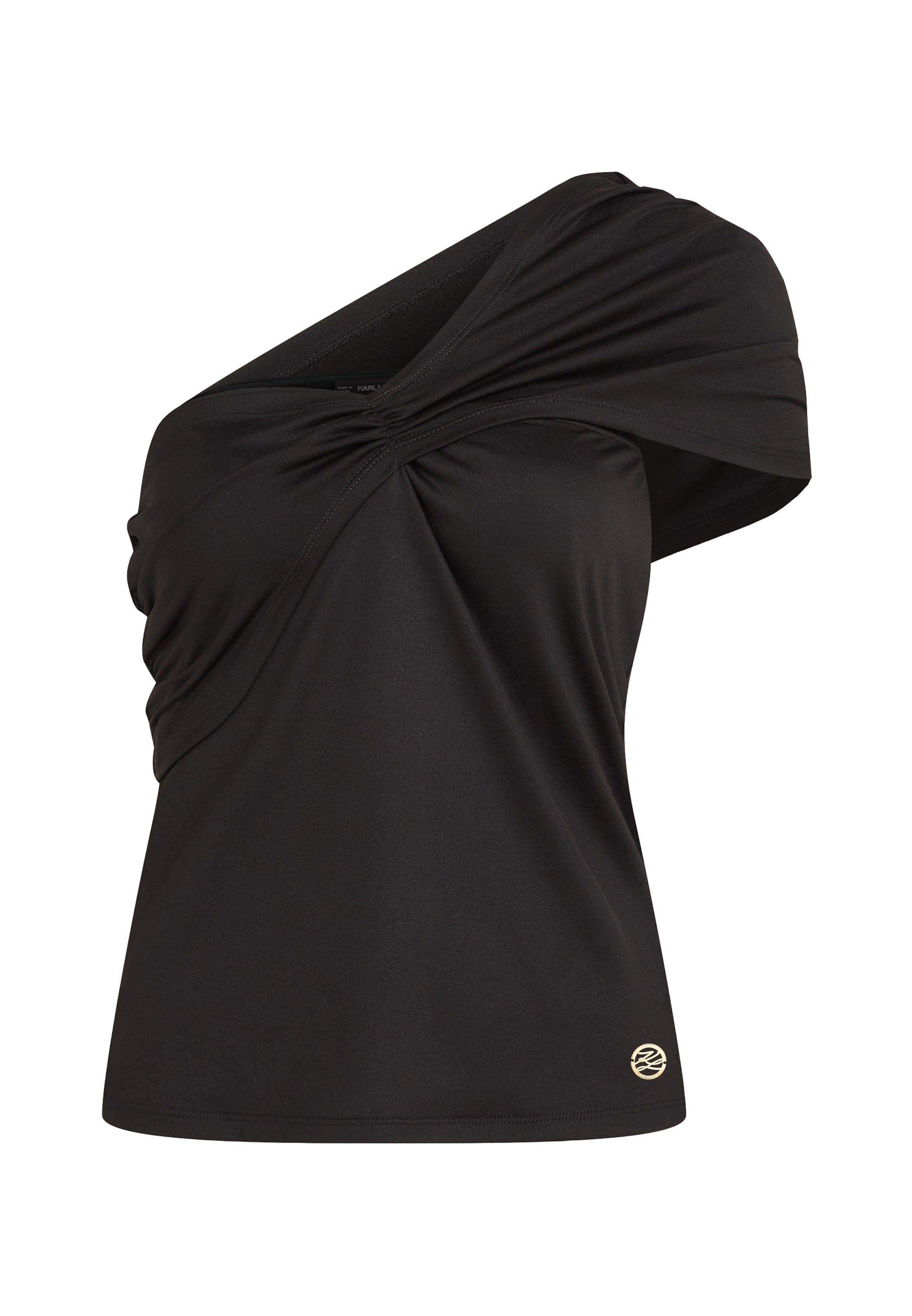 Karl Lagerfeld Top in Black: front