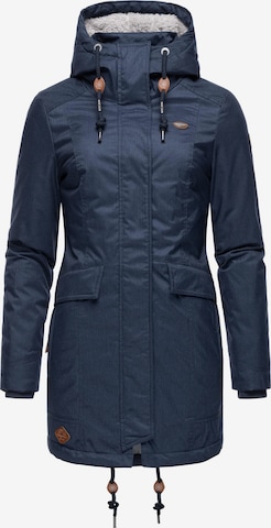 Ragwear - Parca de invierno 'Tunned' en azul: frente