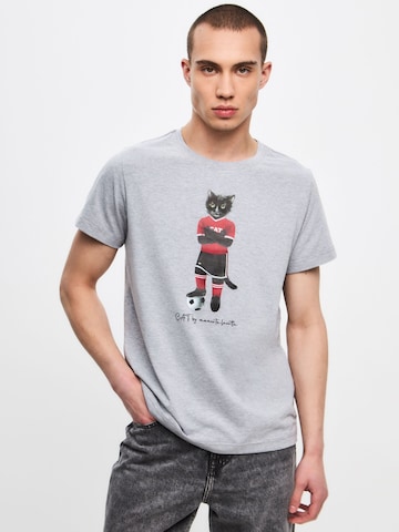 CAT by Maniita Lacitta Shirt in Grijs: voorkant