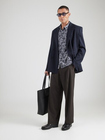 FYNCH-HATTON Regular Fit Hemd in Blau