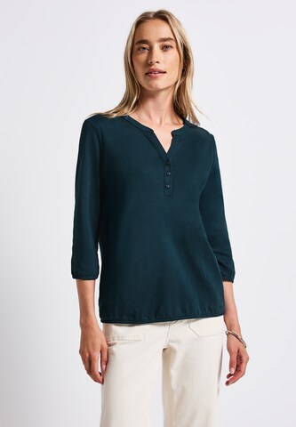 STREET ONE Shirt in Blau: Vorderseite