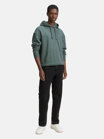 TOM TAILOR DENIM Sweatshirt in Green