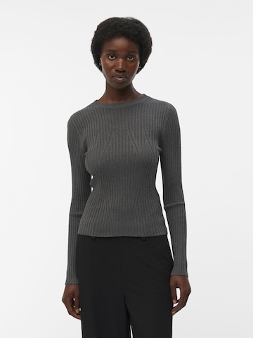OBJECT Sweater 'RIKE' in Grey: front
