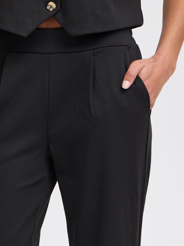 ICHI - regular Pantalón chino ' Kate ' en negro