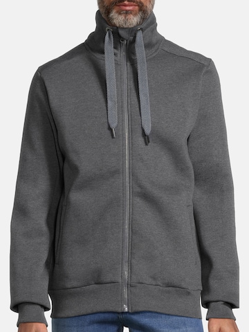 Veste de survêtement 'Mool' salzhaut en gris
