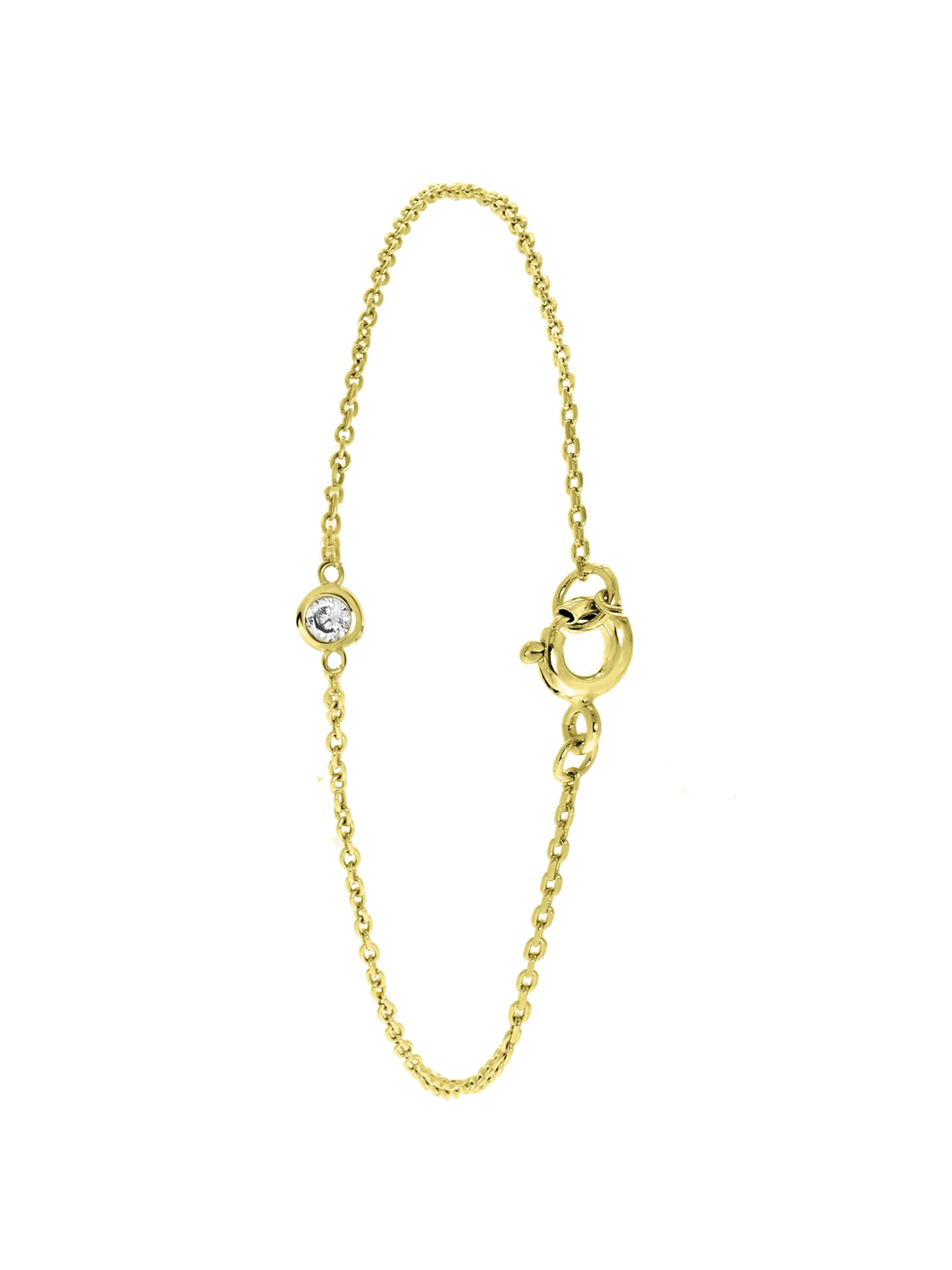 Lucardi Bracelet in Gold: front