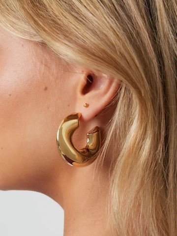 Cala Rose Earrings 'CHUNKY HOOP' in Gold