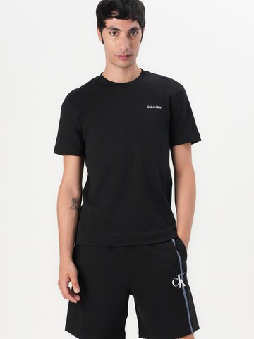 Calvin Klein Regular Trousers in Black