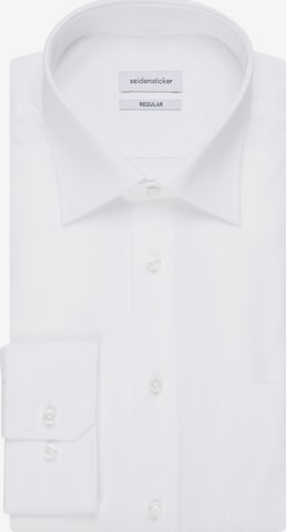 Coupe regular Chemise business SEIDENSTICKER en blanc