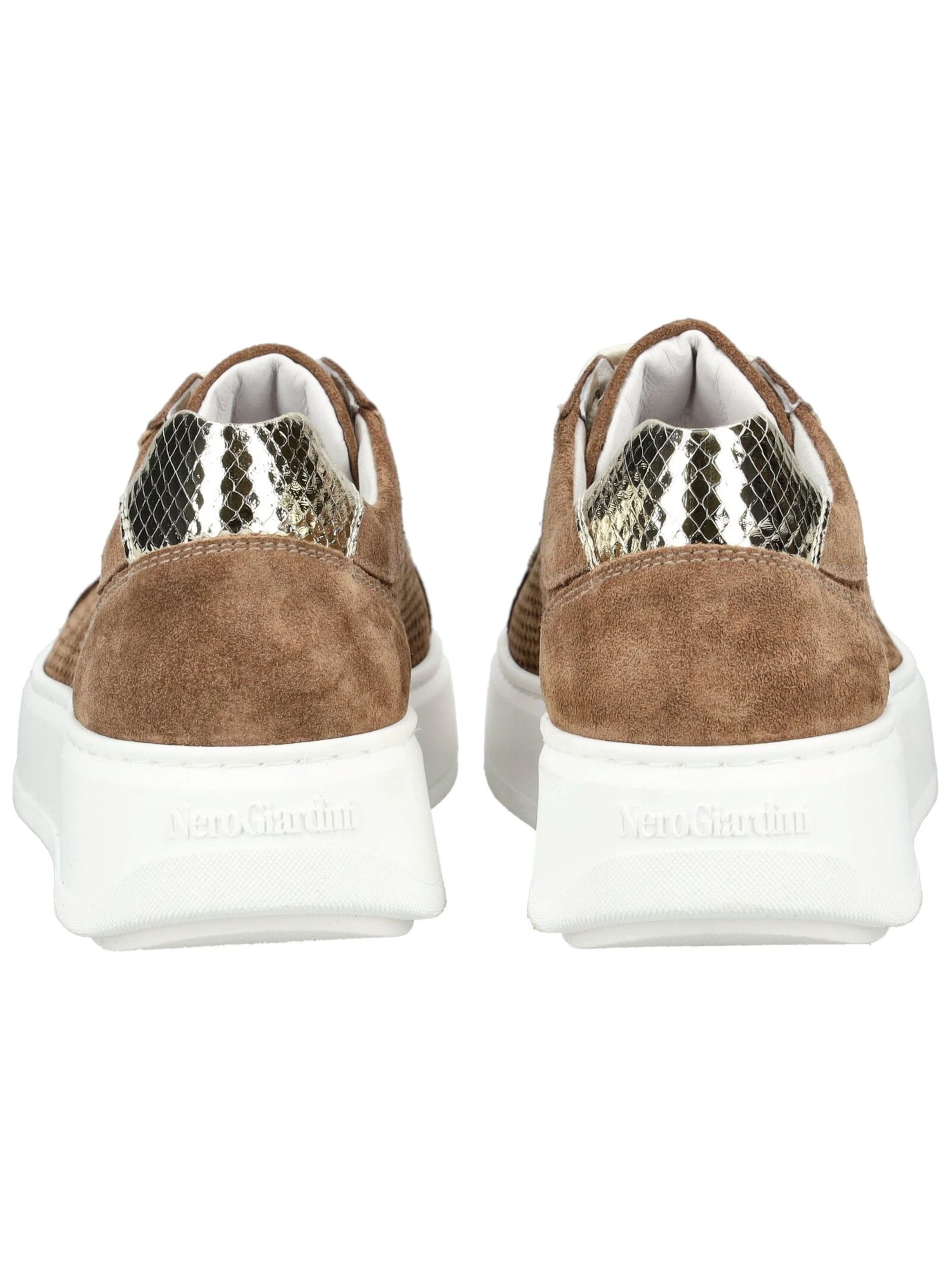 Sneaker bassa di Nero Giardini in marrone