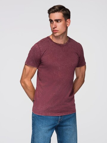 T-Shirt Ombre en rouge
