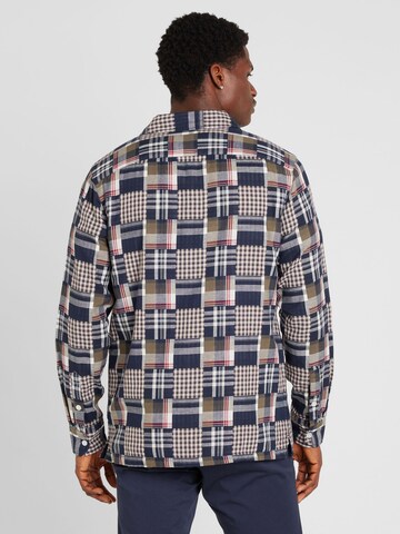 FARAH Comfort fit Overhemd 'WOMACK' in Blauw