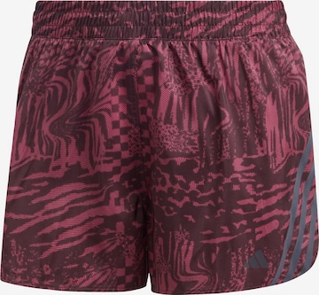 Pantalon de sport ADIDAS PERFORMANCE en rose : devant