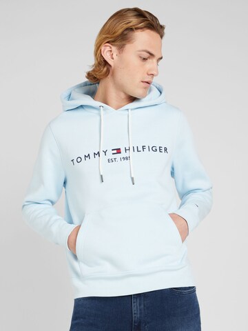 TOMMY HILFIGER Regular fit Sweatshirt i blå: framsida